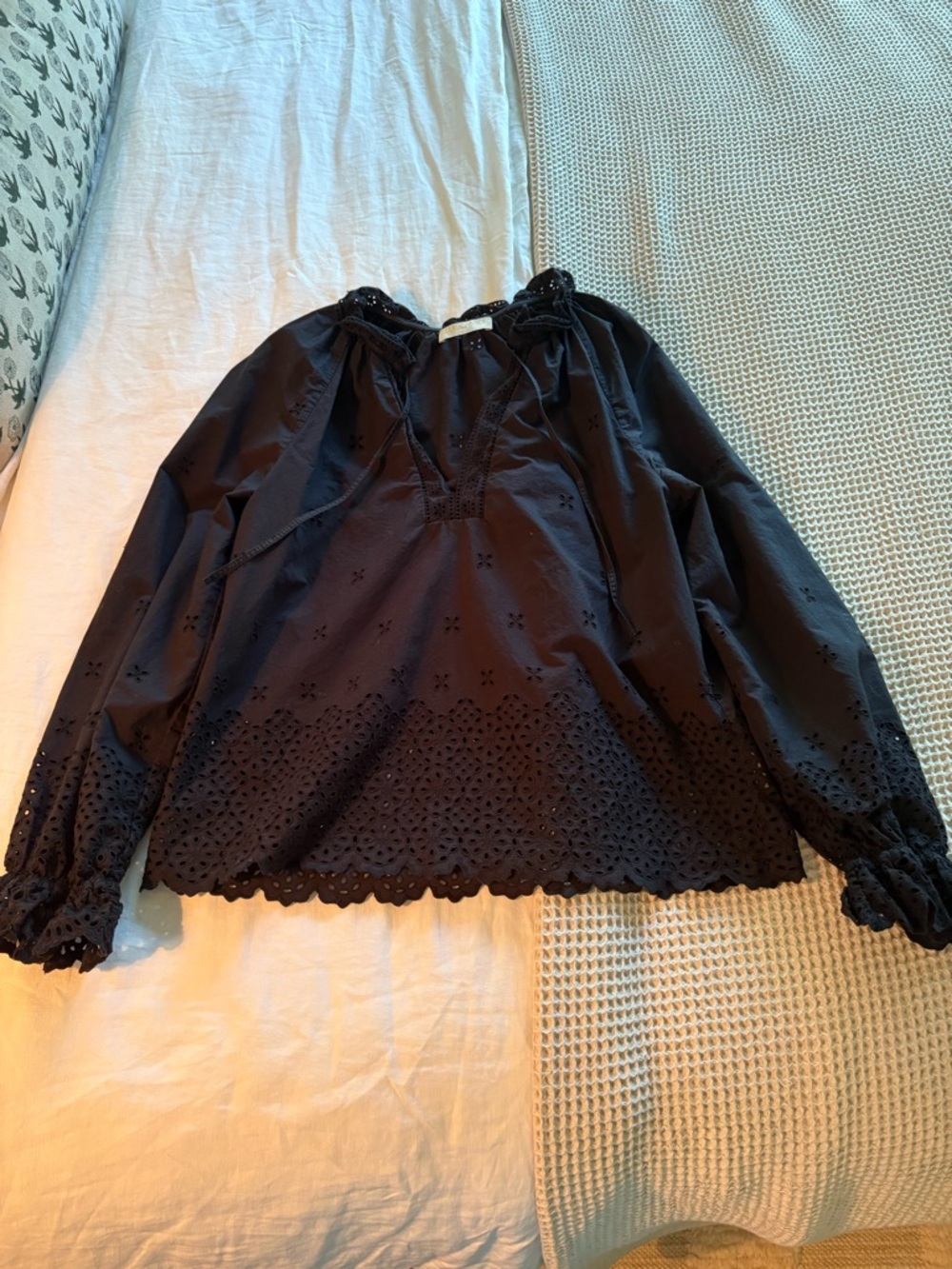 Ulla Johnson Eyelet Blouse 2